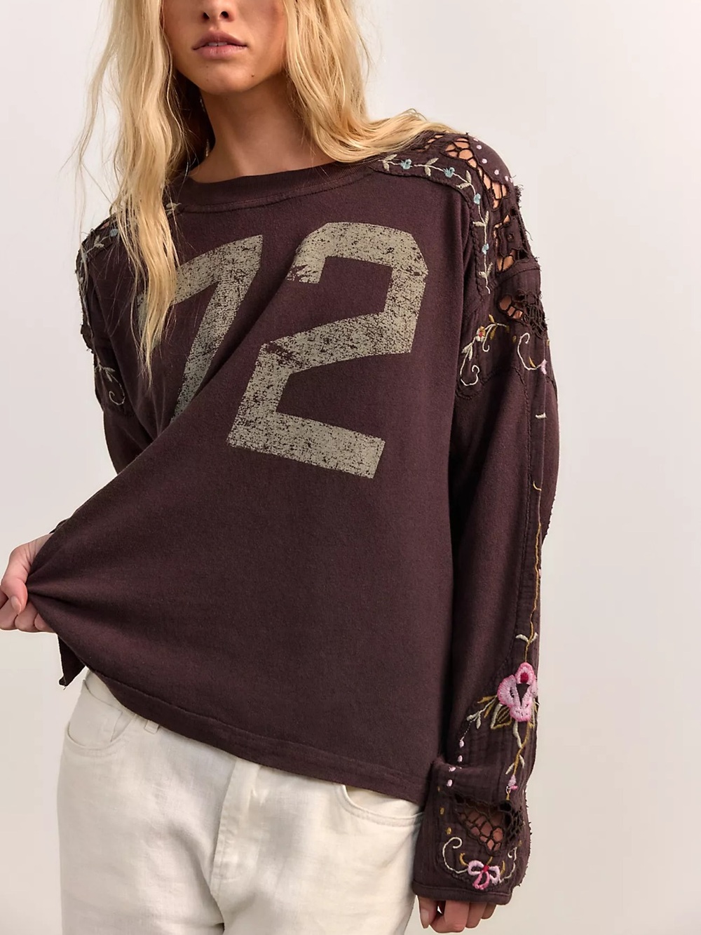 Free people We The Free Lilith Tee brown